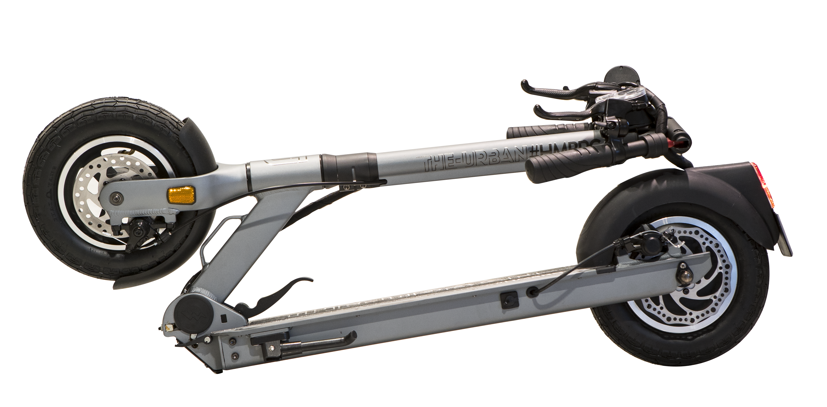 THE-URBAN TU92002-GR E-Scooter (10 Zoll, Grau)