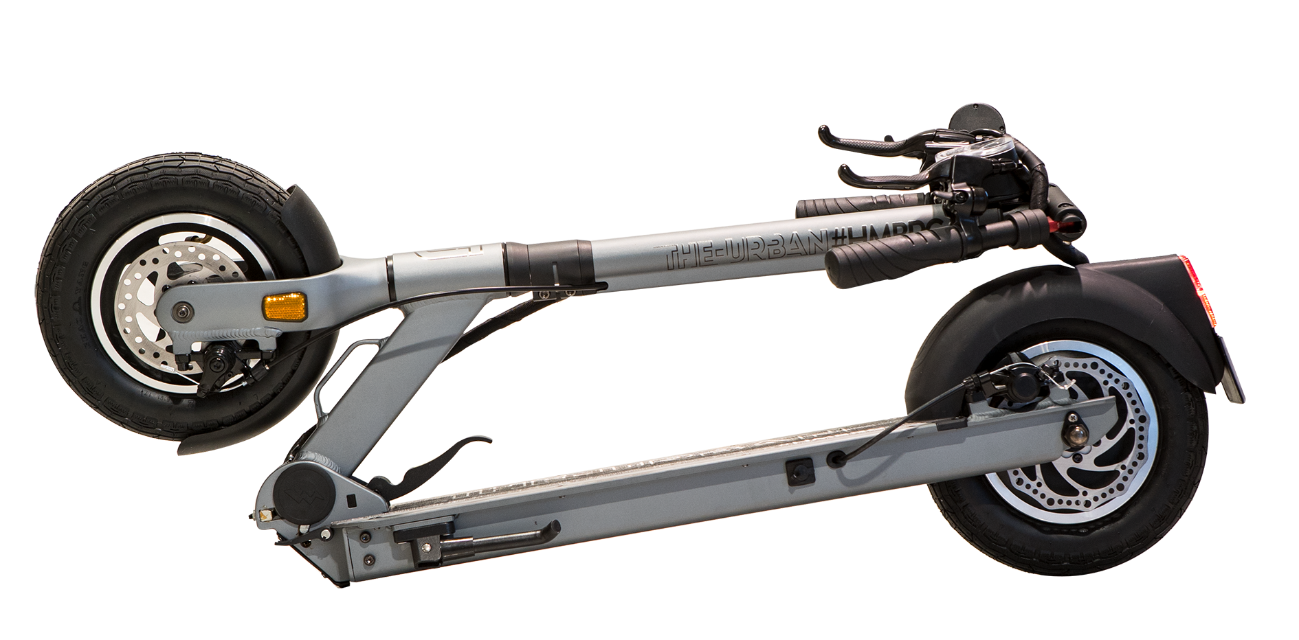 THE-URBAN TU92002-GR E-Scooter (10 Zoll, Grau)