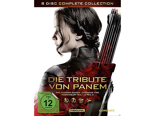 Die Tribute von Panem - Complete Collection (Jennifer Lawrence) [DVD]