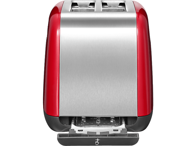KITCHENAID 5KMT221EER Toaster Rot (1100 Watt, Schlitze: 2)