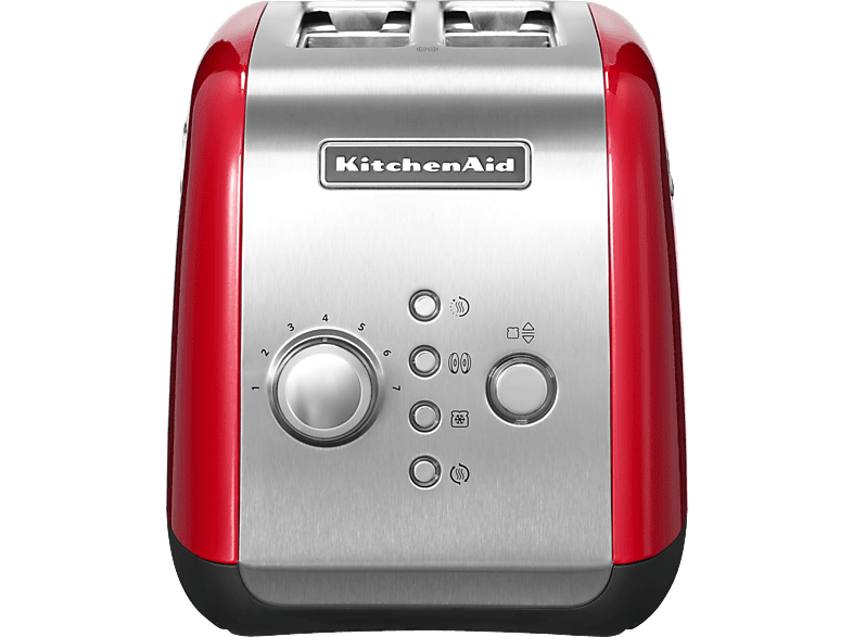 KITCHENAID 5KMT221EER Toaster Rot (1100 Watt, Schlitze: 2)