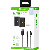 SNAKEBYTE XBOX ONE BATTERY:KIT BLACK wiederaufladbare Batterie, Schwarz