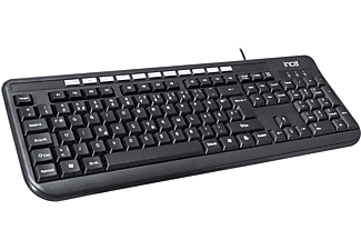 INCA IK-274FU F/USB Türkçe Karakter Multimedya Silinmez Tuş Kablolu Klavye Soft Touch Siyah