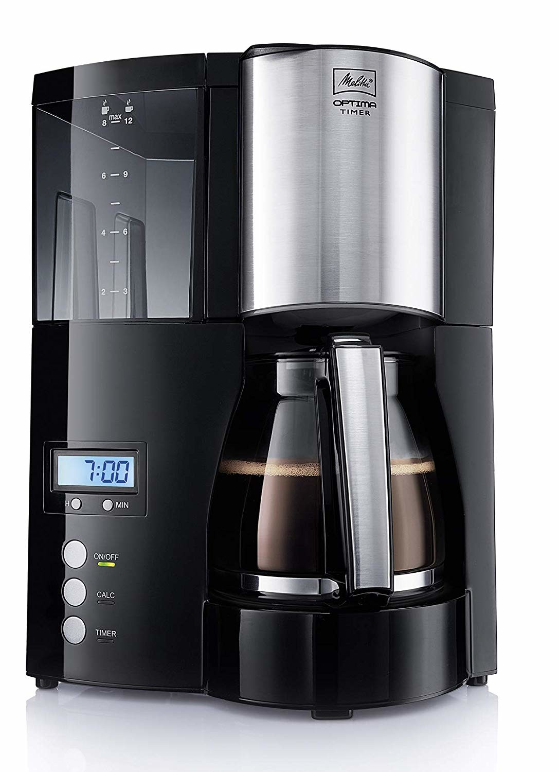 MELITTA Optima Timer Filtre Kahve Makinesi Siyah