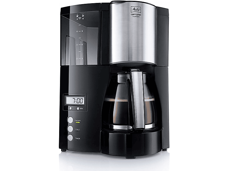 MELITTA Optima Timer Filtre Kahve Makinesi Siyah_0