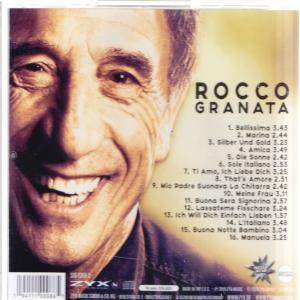 Albumcover mit dem Gesicht eines Mannes und Songtiteln. Lächelndes Gesicht. ZYX-Logo.