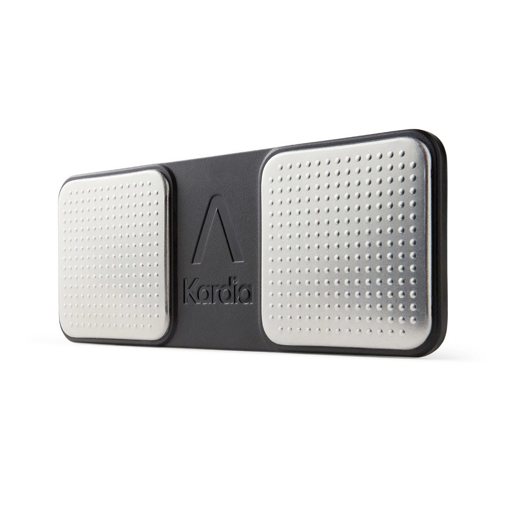 Electrocardiograma móvil  - AliveCor Kardia Mobile ECG, Para iOS y Android, Apto Google Fit y Apple Health