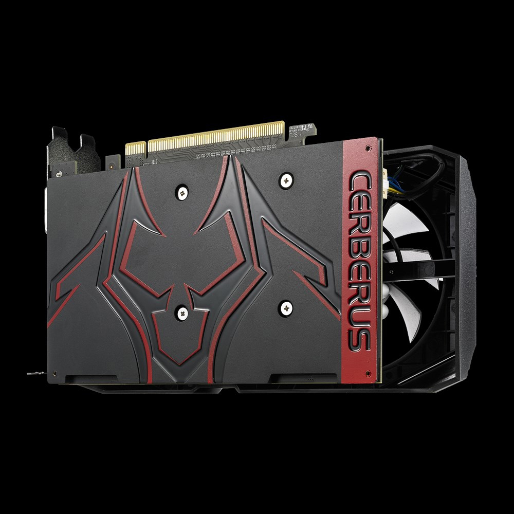 ASUS GeForce® GTX 1050 Ti Cerberus OC 4GB (90YV0A74-M0NA00) (NVIDIA, Grafikkarte)