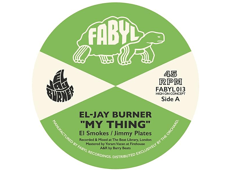 El-jay Burner - 7-MY THING  - (Vinyl)