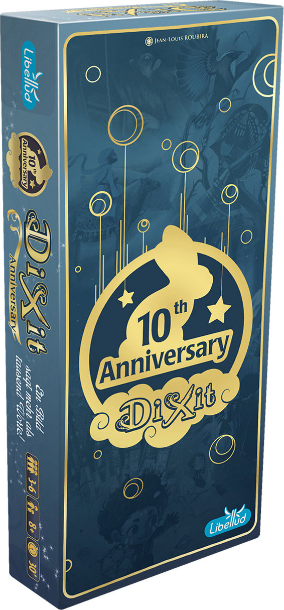 LIBELLUD Dixit 10th Anniversary Erweiterung Gesellschaftsspiel Mehrfarbig