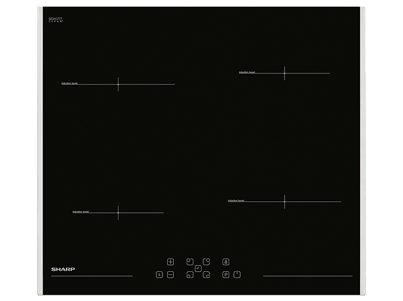 Sharp Inductie Kookplaat Plug & Play (kh6i19ftppeu)