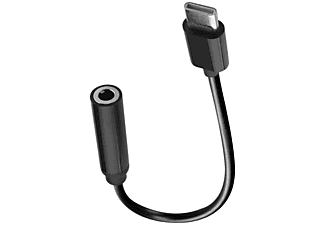 Adaptador | Muvit Tipo a Jack 3.5mm, Negro