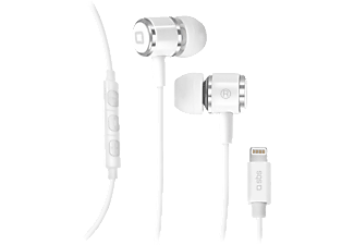 SBS Stereo Earset Lightning - Auriculari (In-ear, Bianco)