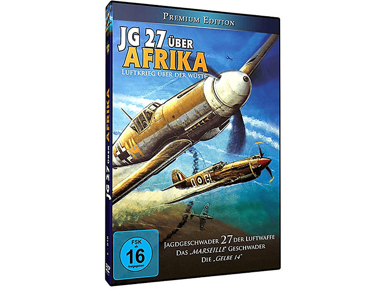 JAGDGESCHWADER ÜBER AFRIKA-LUFTKRIEG NORDAFRIKA DVD