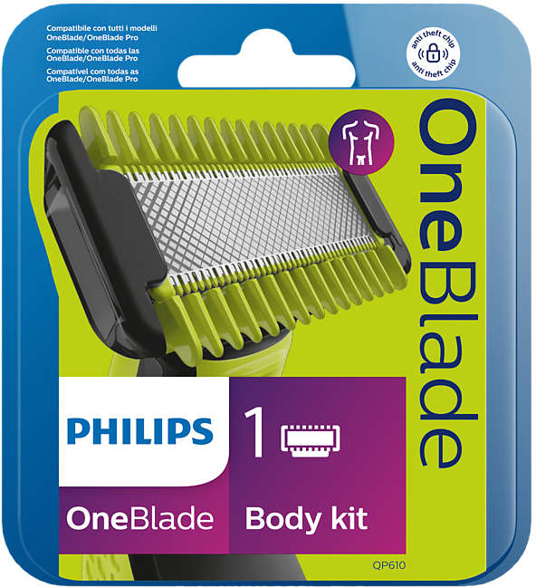 PHILIPS QP610/50 OneBlade Testszőrzetnyíró készlet