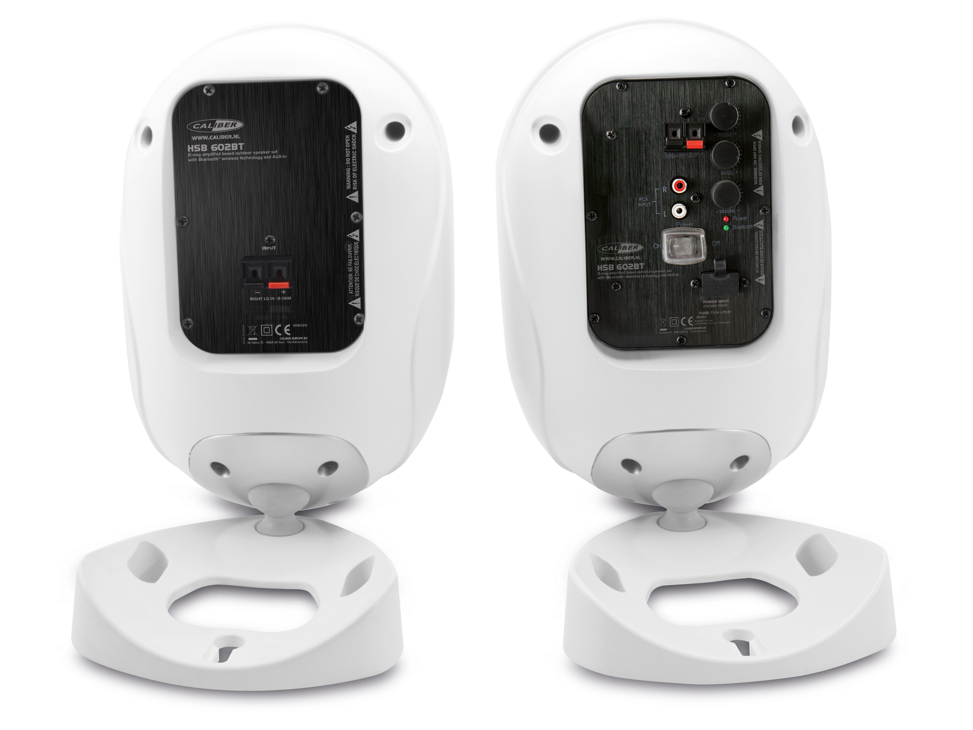 CALIBER HSB602BT/W Bluetooth Lautsprecher, Weiss
