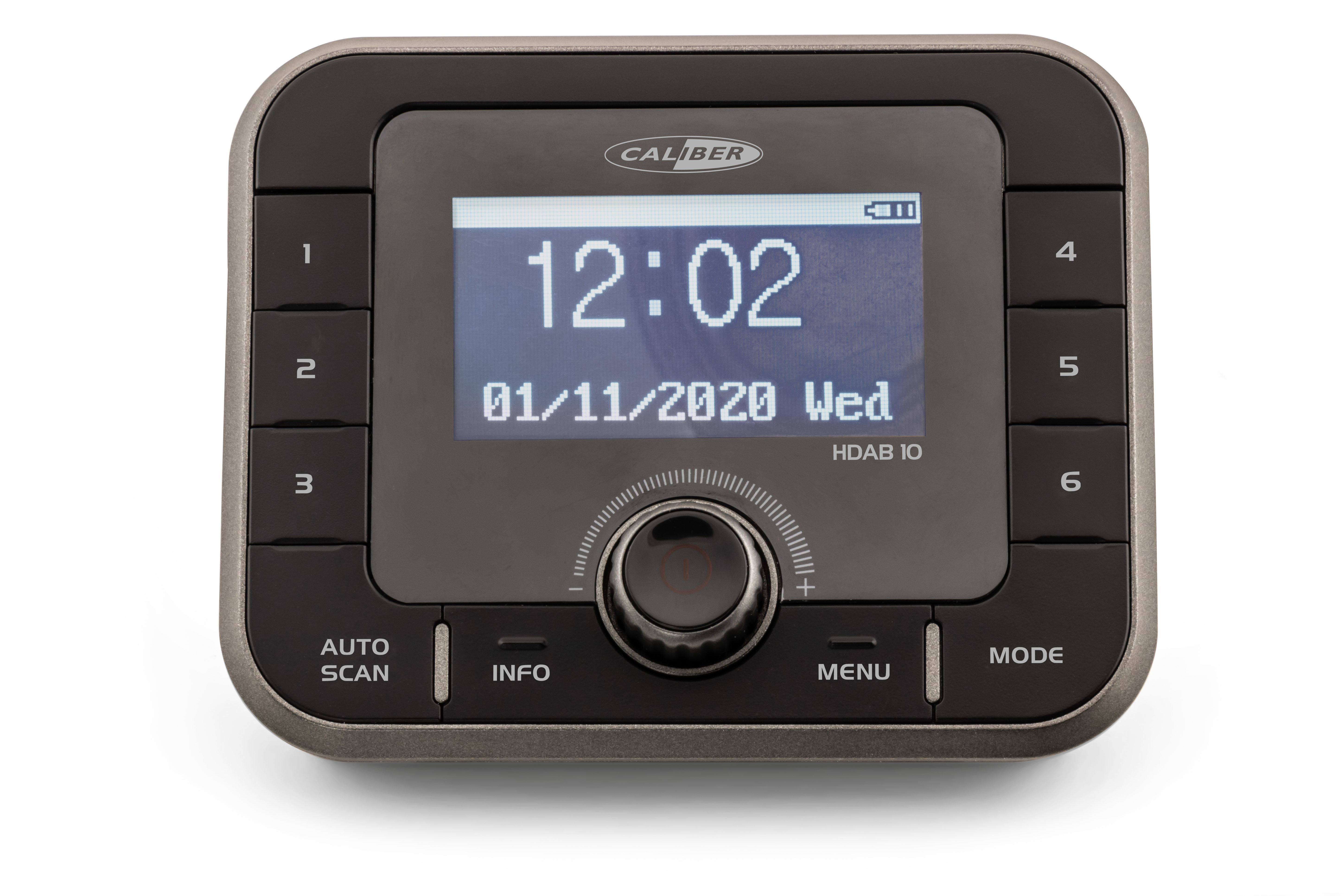 CALIBER HDAB10 DAB Radio, DAB+, FM, Schwarz