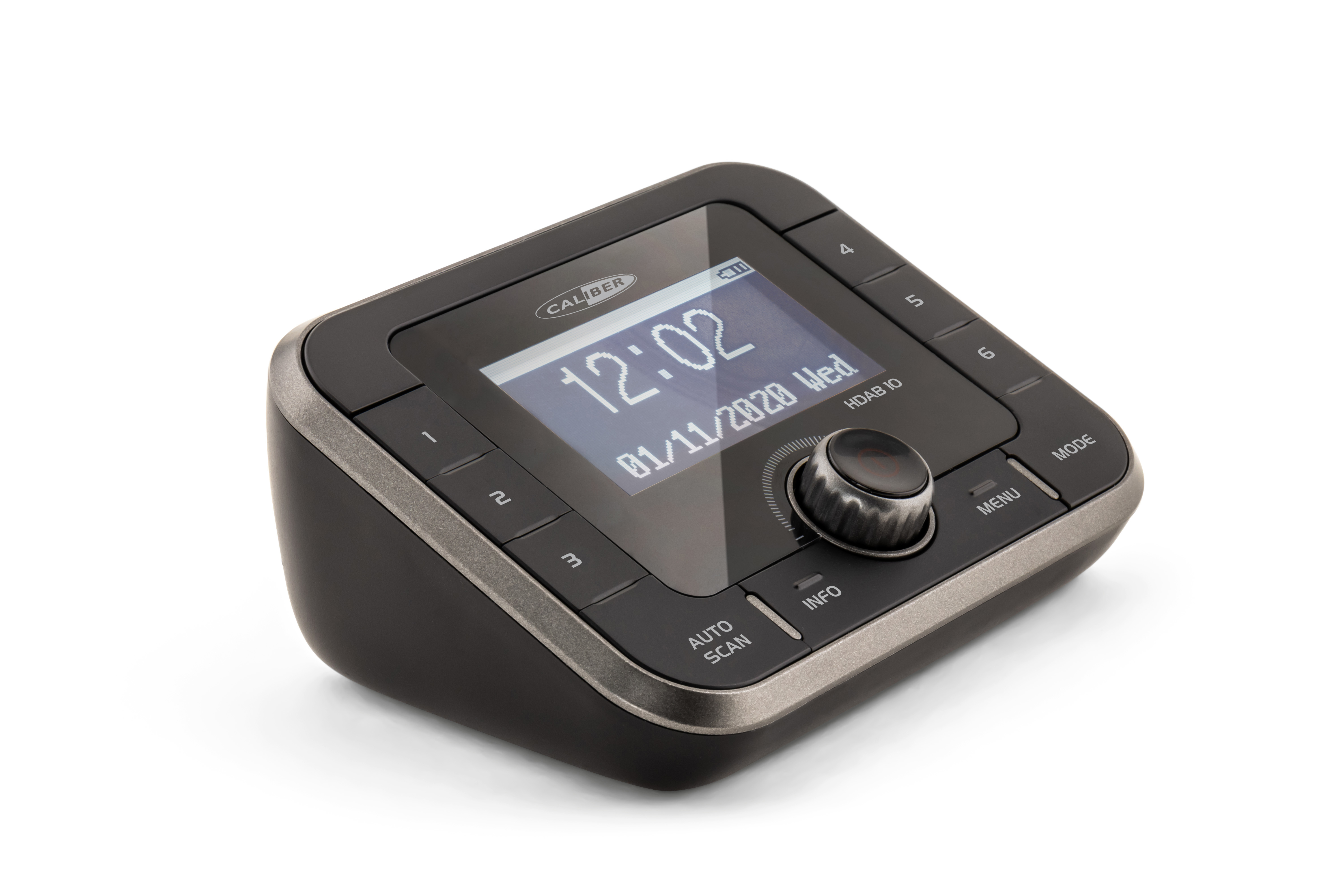 CALIBER HDAB10 DAB Radio, DAB+, FM, Schwarz