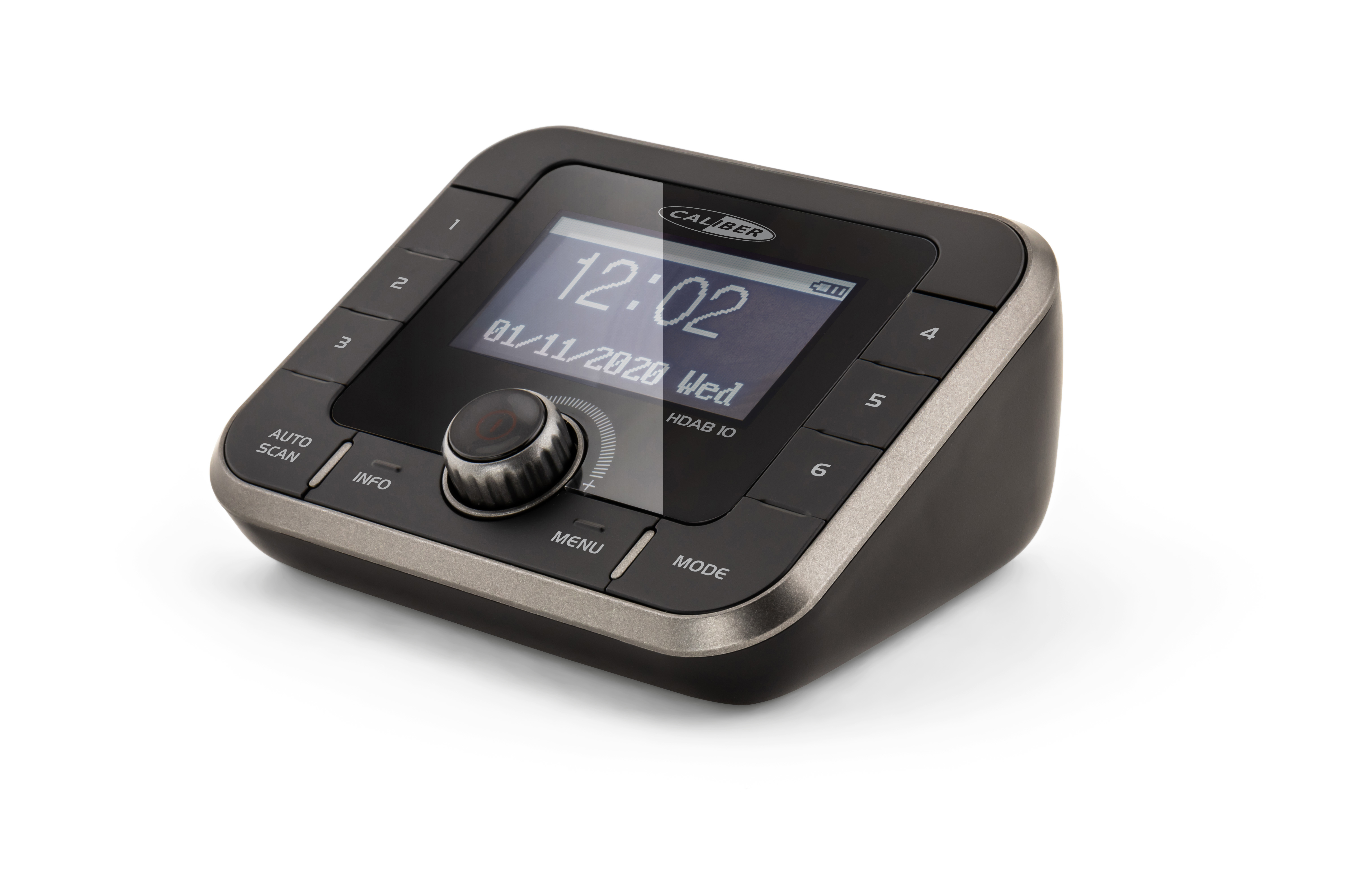 CALIBER HDAB10 DAB Radio, DAB+, FM, Schwarz