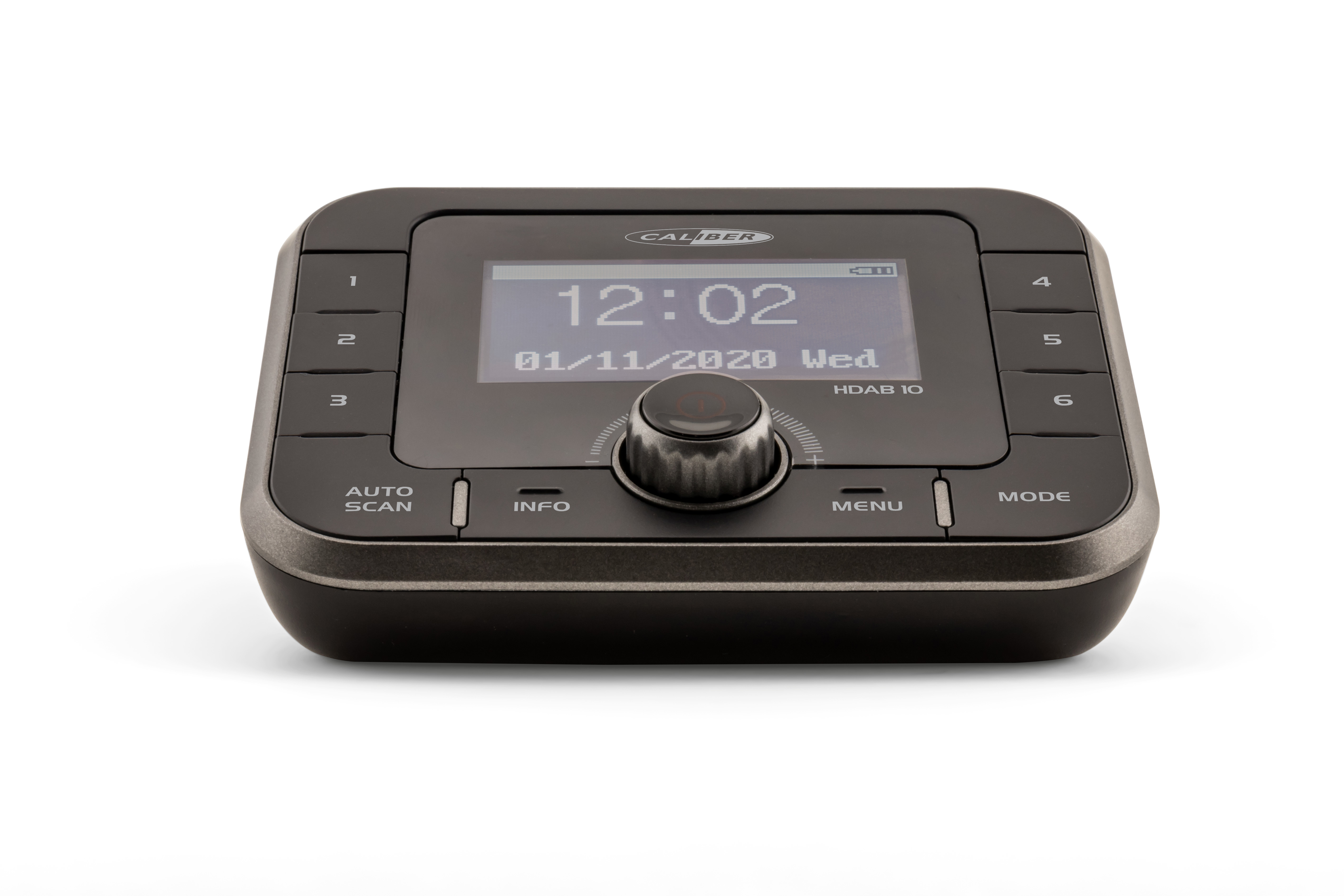 CALIBER HDAB10 DAB Radio, DAB+, FM, Schwarz