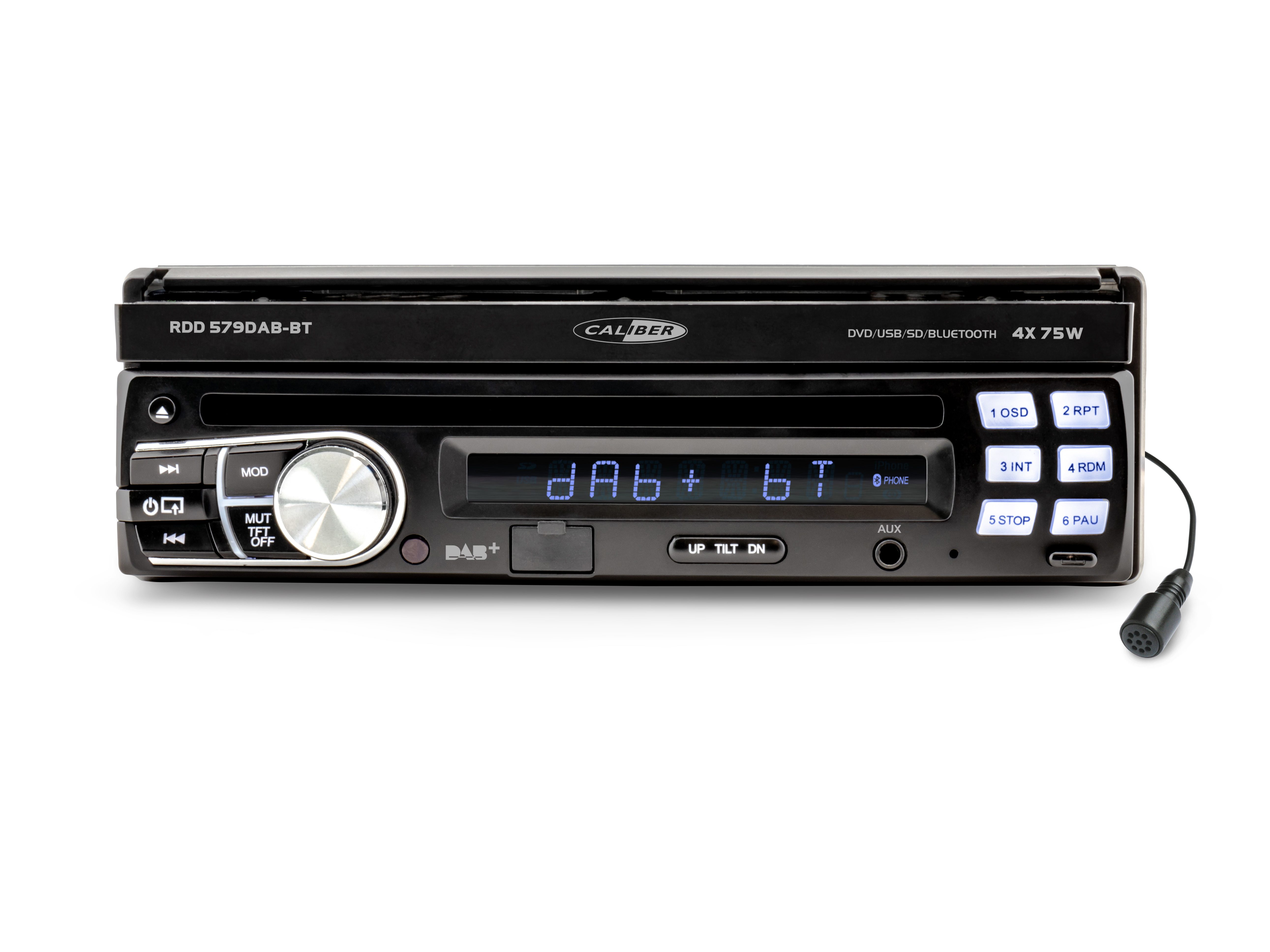 CALIBER RDD579DAB-BT Moniceiver 1 DIN, 75 Watt