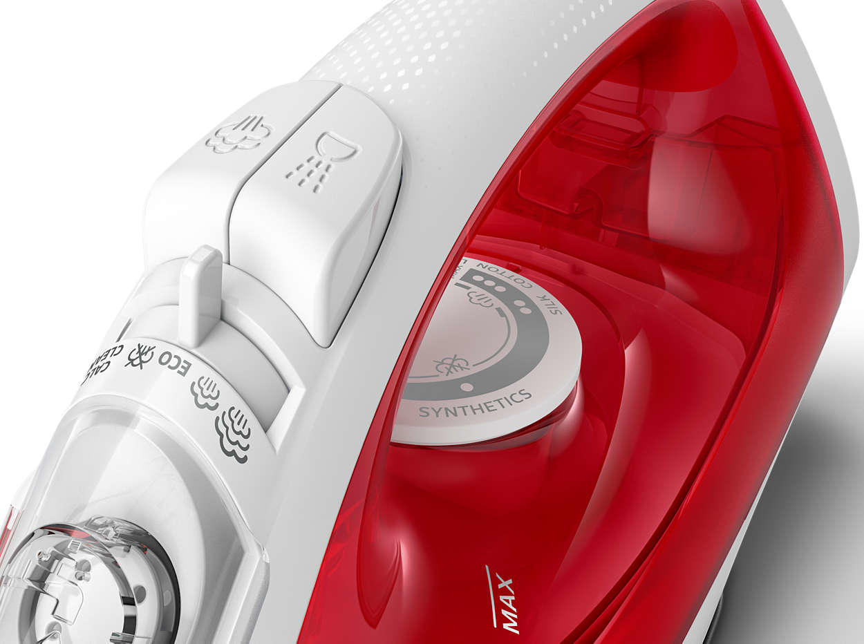 PHILIPS GC1742/40 Gőzölős vasaló, piros