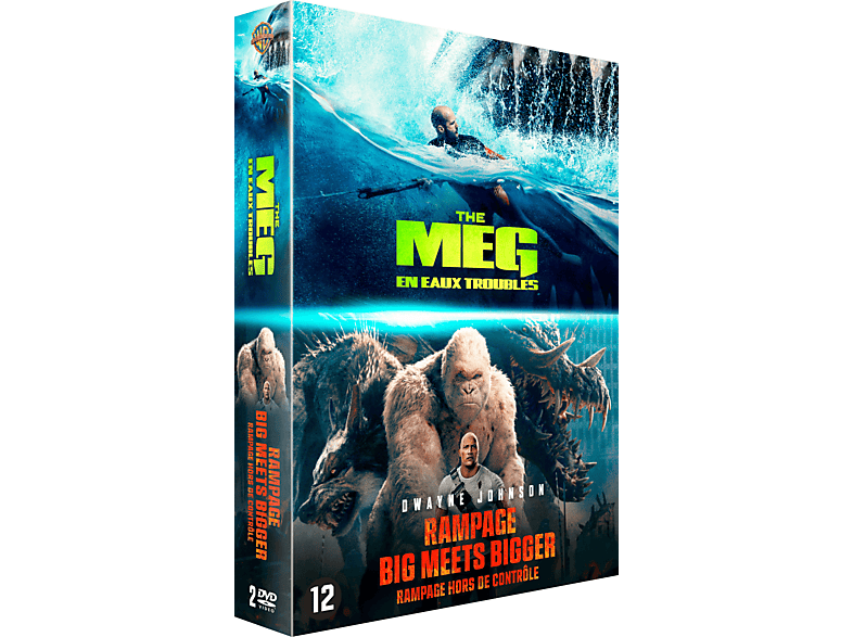 The Meg + Rampage DVD
