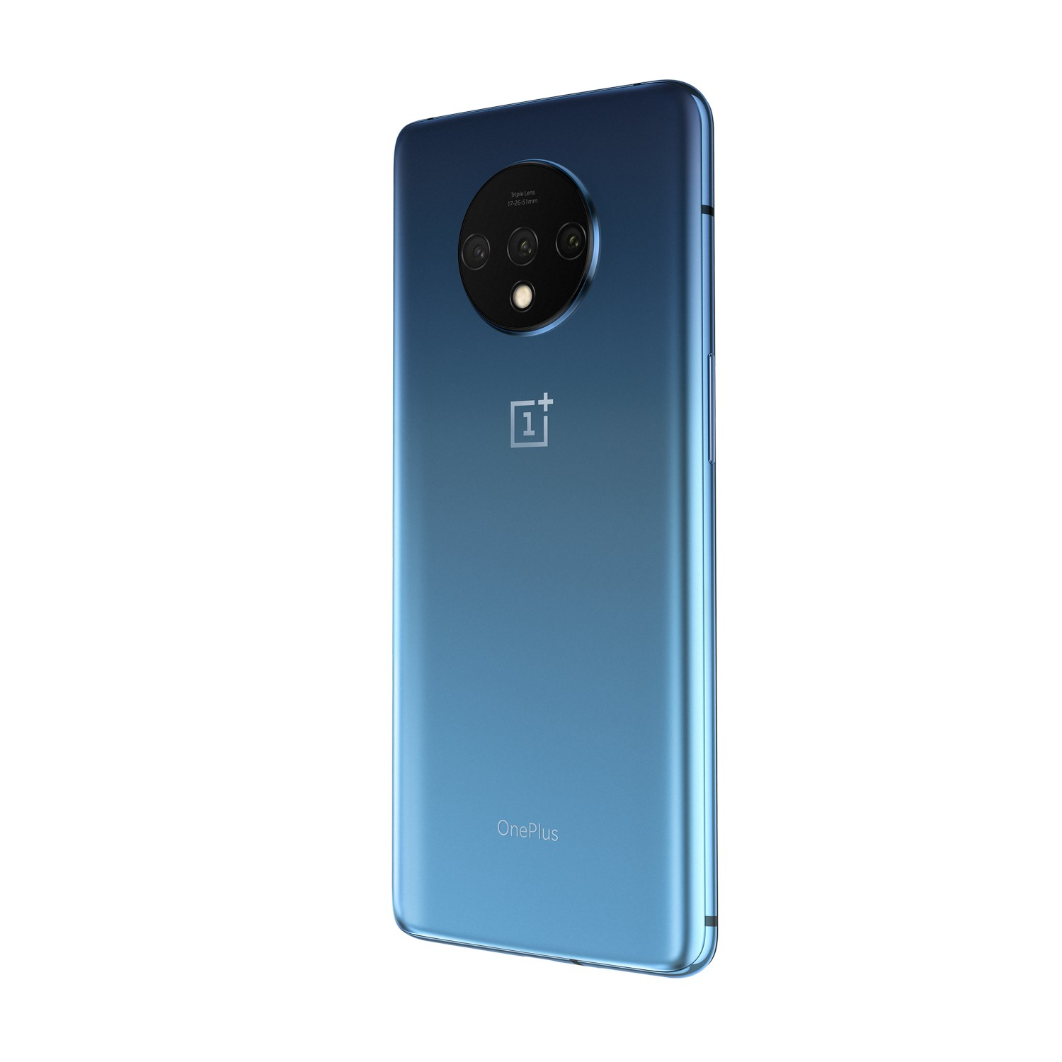 Móvil - OnePlus 7T, Azul, 128 GB, 8 GB RAM, 6.55" Full HD+, Snapdragon 855+, 3800 mAh, Android