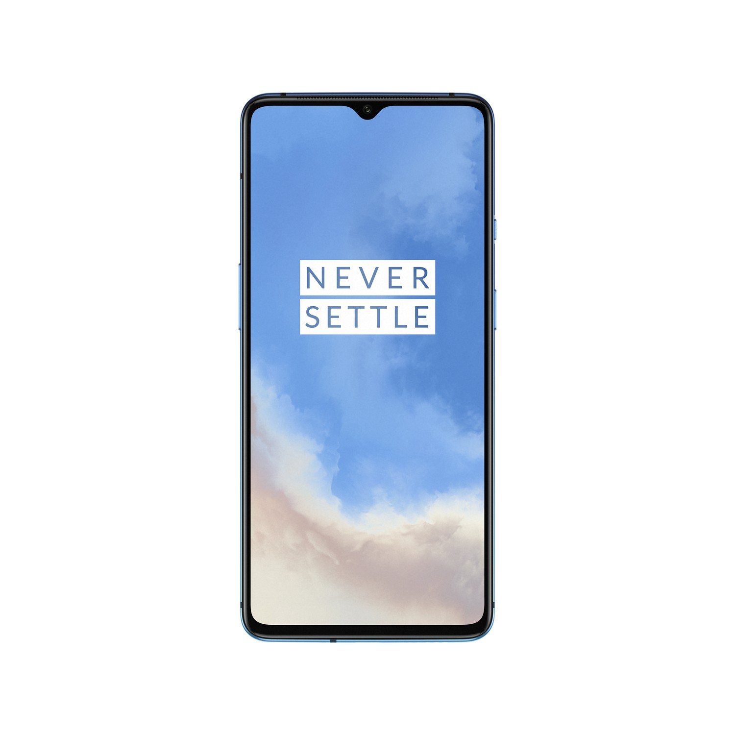 Móvil - OnePlus 7T, Azul, 128 GB, 8 GB RAM, 6.55" Full HD+, Snapdragon 855+, 3800 mAh, Android