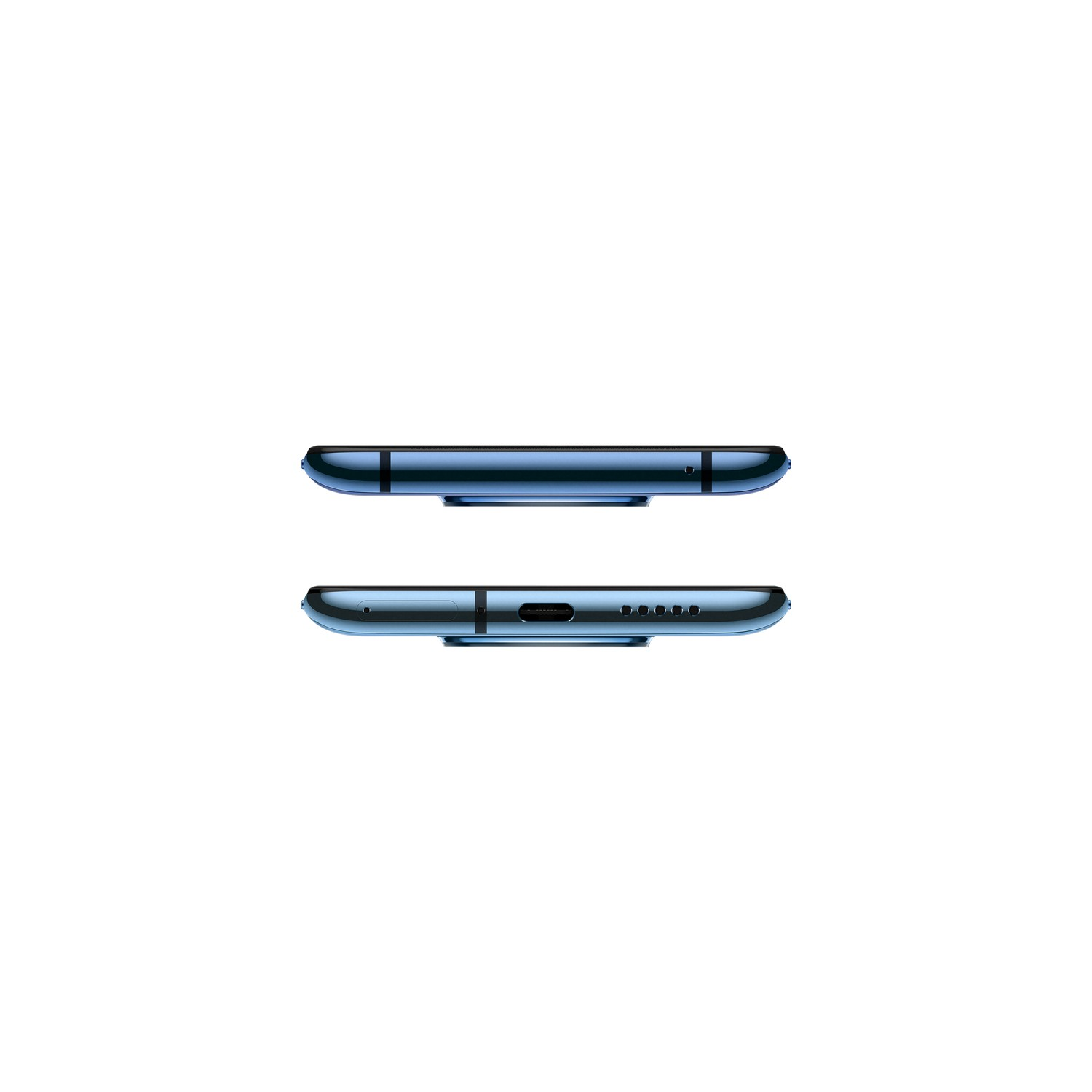 Móvil - OnePlus 7T, Azul, 128 GB, 8 GB RAM, 6.55" Full HD+, Snapdragon 855+, 3800 mAh, Android