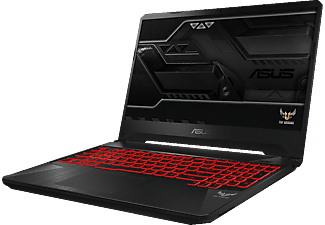 ASUS TUF Gaming (FX505DY-BQ142), Gaming Notebook mit 15,6 Zoll Display, AMD Ryzen™ 5 Prozessor, 8 GB RAM, 512 GB SSD, RADEON RX560X, Red Matter