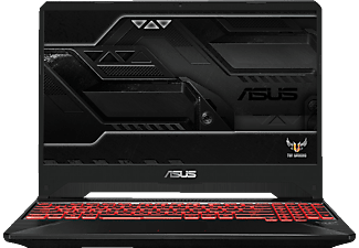 ASUS TUF Gaming (FX505DY-BQ142), Gaming Notebook mit 15,6 Zoll Display, AMD Ryzen™ 5 Prozessor, 8 GB RAM, 512 GB SSD, RADEON RX560X, Red Matter