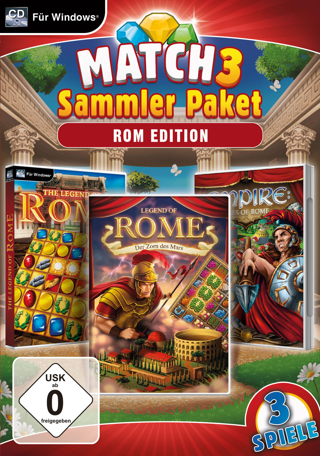 Match 3 Sammlerpaket - Rom [PC] Edition 