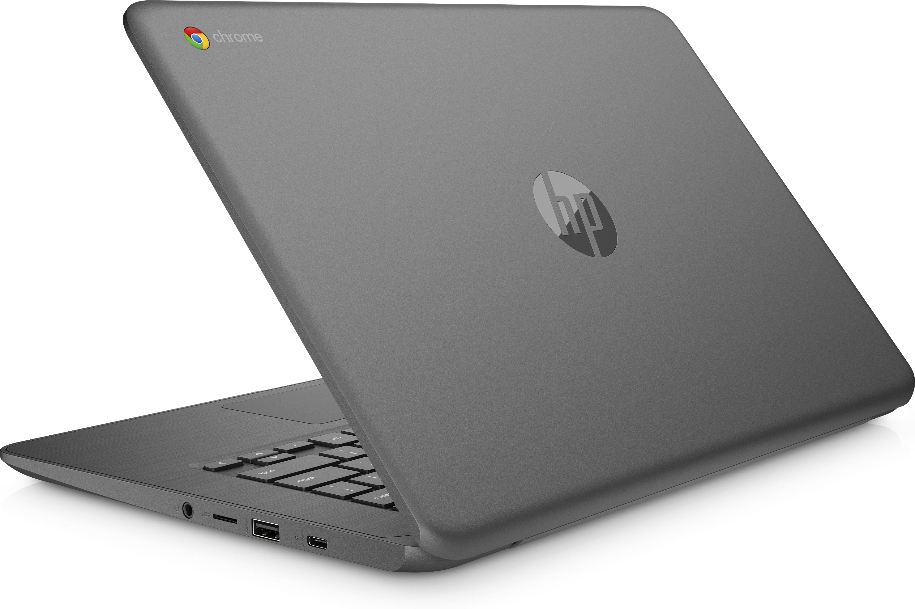 HP - Celeron® 500, B2B Intel® 32 GB Prozessor, mit Bronze eMMC, GB Zoll Chromebook 14 Chromebook 4 14 RAM, Intel® Display, HD-Grafik G5