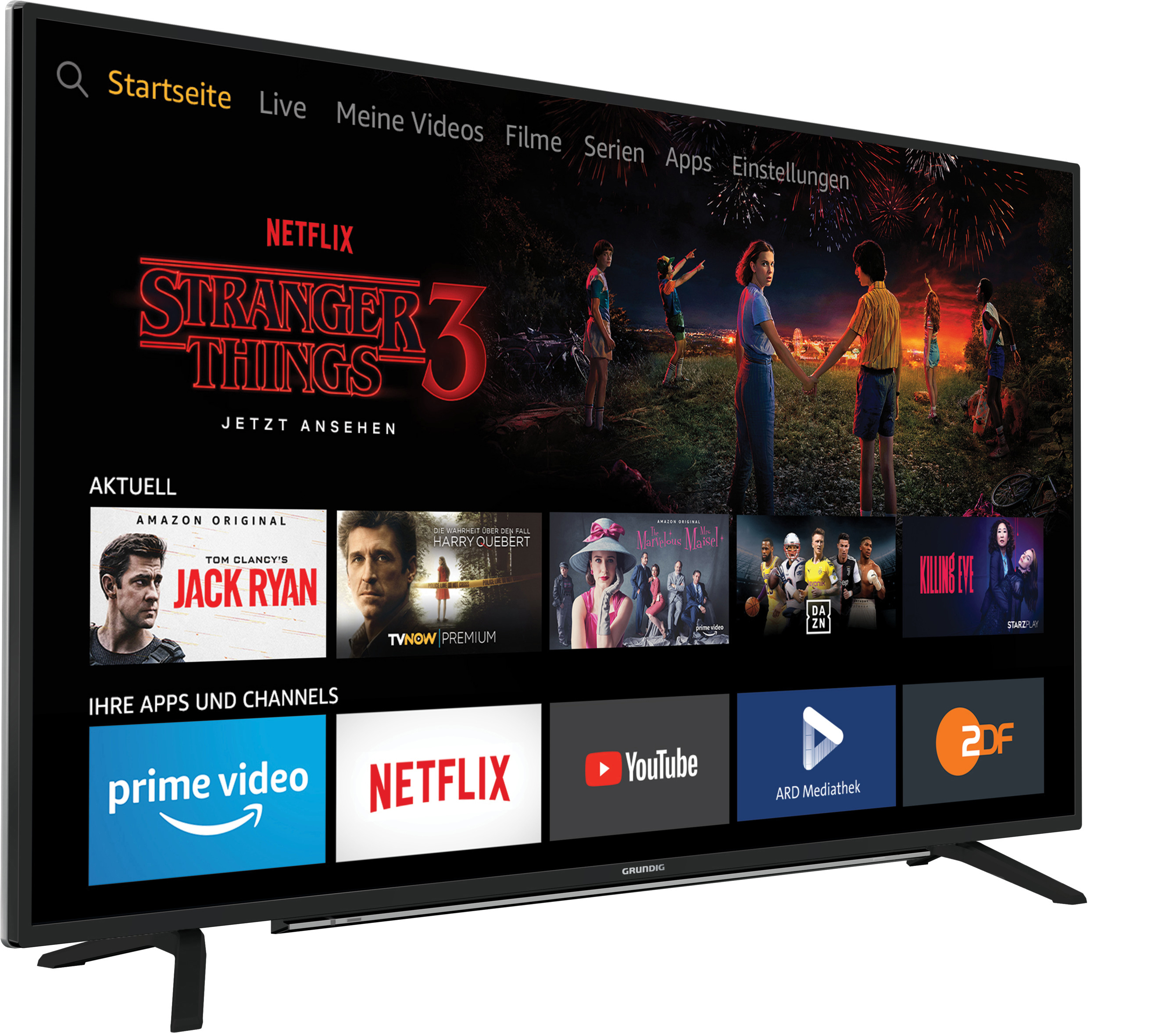 GRUNDIG 32GFB6062  LED TV (Flat, 32 Zoll / 80 cm, Full-HD, SMART TV, FireTV Experience)