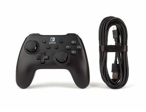 Mando - Sherwood Power A, Nintendo Switch, Con cable, Negro