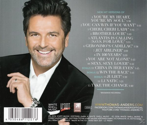 Thomas Anders - History - Deluxe Edition (CD)