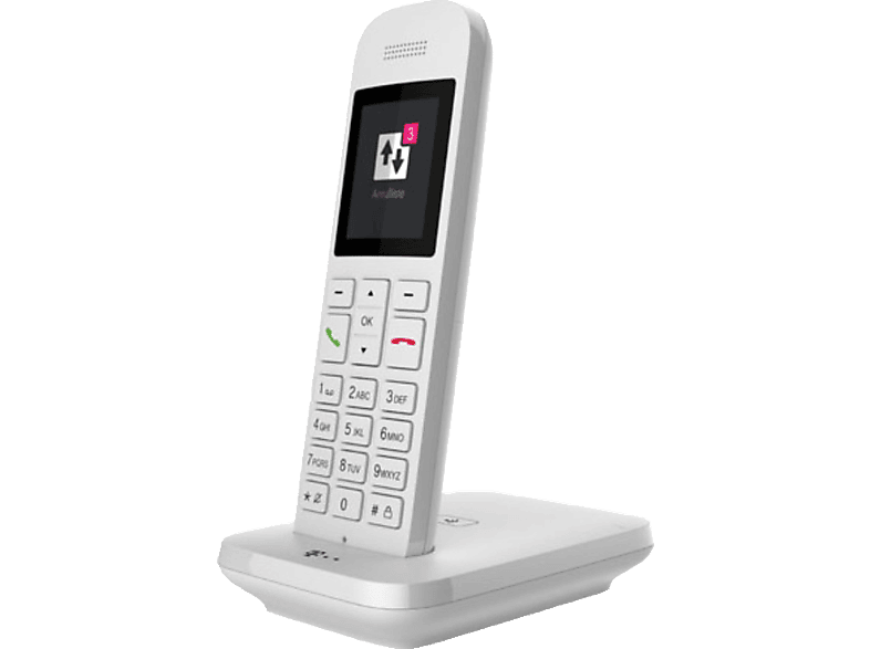 TELEKOM Sinus 12 mit Basis Telefon, Weiß