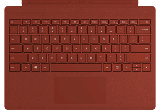MICROSOFT Surface Pro Signature Type Cover - Clavier (Rouge coquelicot)
