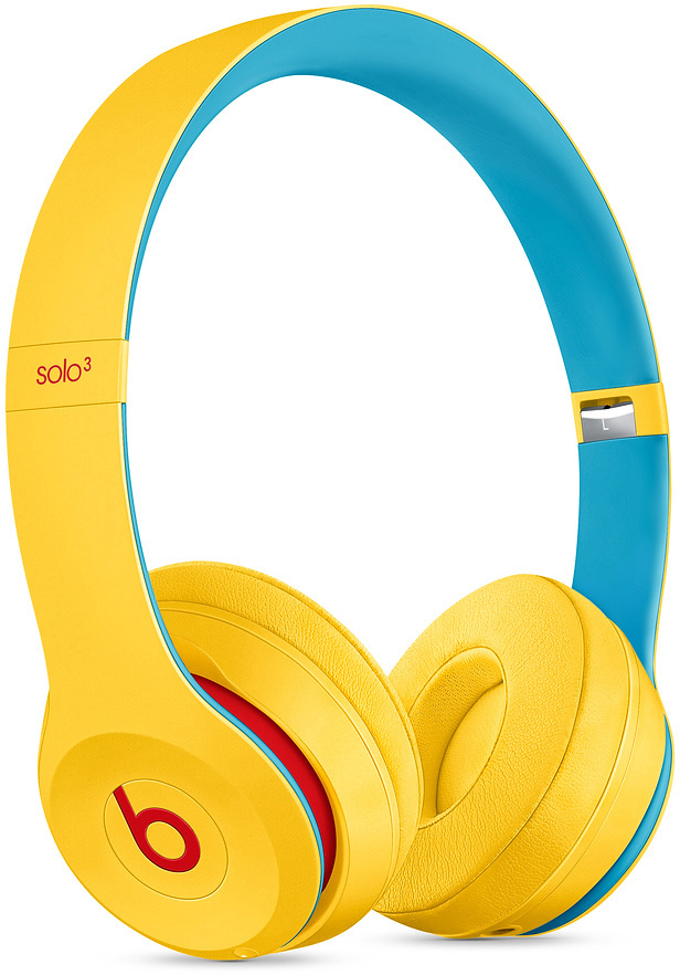 BEATS Solo 3 Club Collection, On-ear Kopfhörer Bluetooth Clubgelb