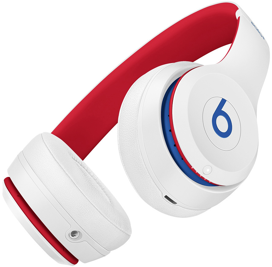 BEATS Solo 3 Club Collection, On-ear Kopfhörer Bluetooth Clubweiß