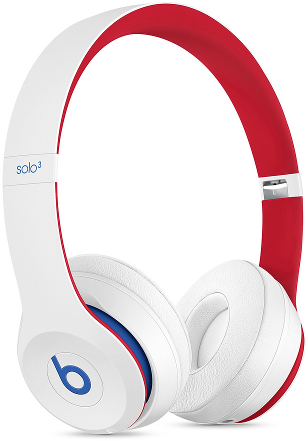 BEATS Solo 3 Club Collection, On-ear Kopfhörer Bluetooth Clubweiß