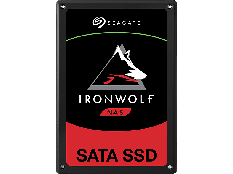 SEAGATE intern Zoll, 2,5 Festplatte, IronWolf SSD GB SATA, 480