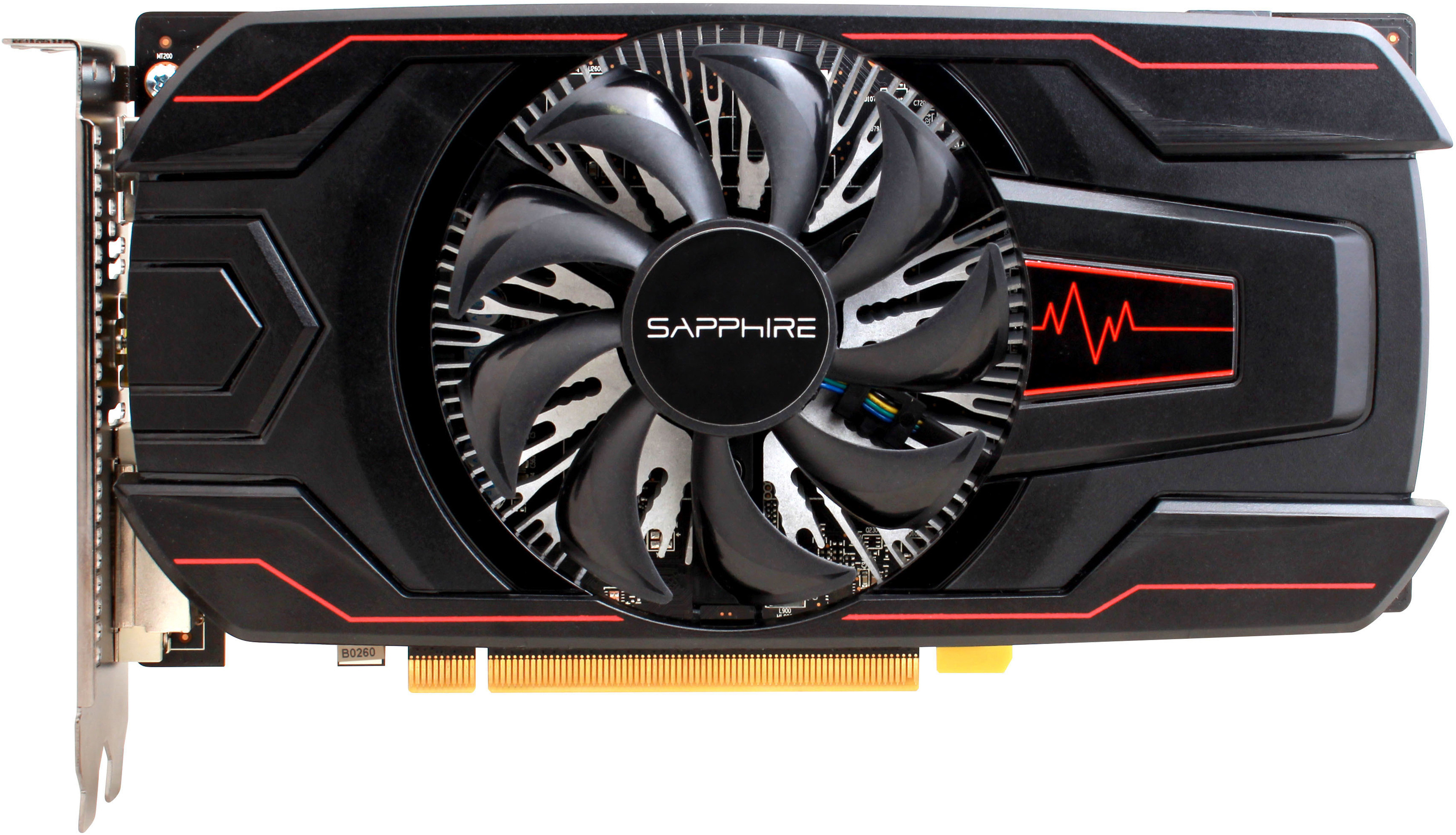 SAPPHIRE PULSE RX 560 2GB (11267-22-20G) (AMD, Grafikkarte)