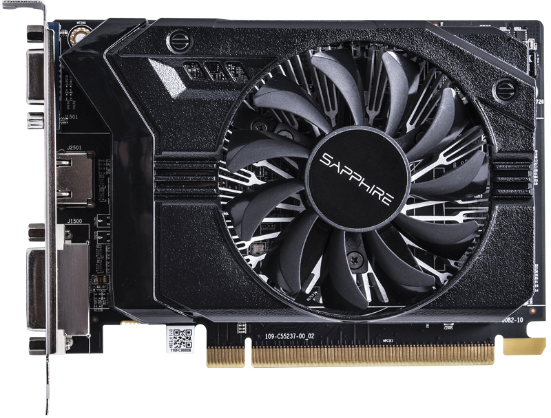 SAPPHIRE Radeon R7 240 2GB (11216-31-20G) (AMD, Grafikkarte)