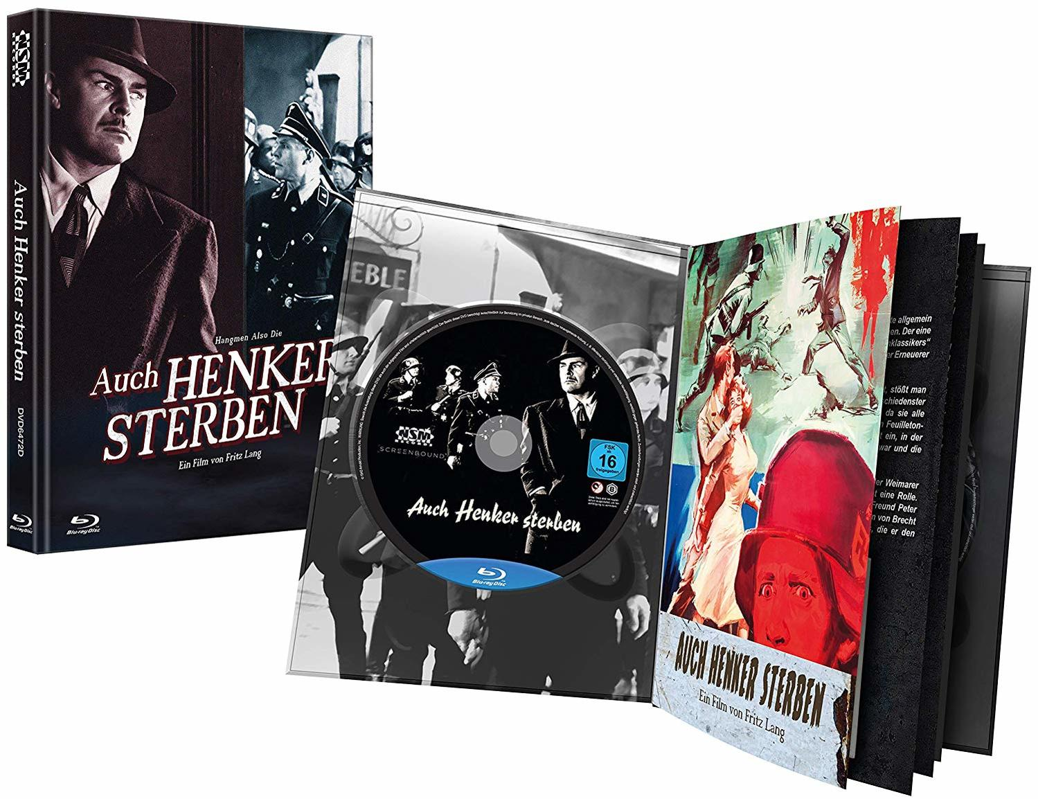 DVD-Box-Set. Die Vorderseite zeigt das Filmplakat. Innen eine Disc und mehr Kunst.