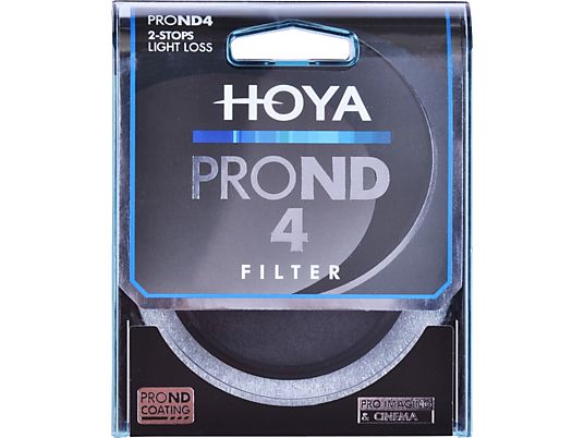 HOYA ND4 Pro 58mm - Filtre gris (Noir)