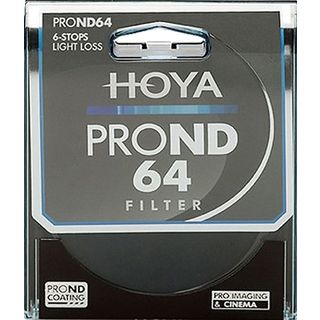 HOYA ND64 Pro 62mm - Graufilter (Schwarz)