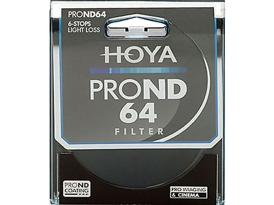 HOYA ND64 Pro 72mm - Filtre gris (Noir)