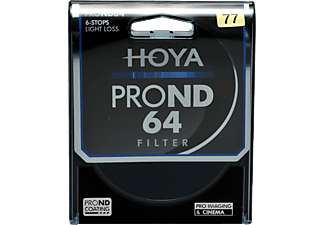 HOYA ND64 Pro 77mm - Filtre gris (Noir)